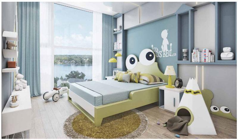 Thiết kế nội thất căn hộ Vinhomes Skylake 2 phòng ngủ