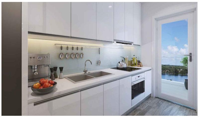 Thiết kế nội thất căn hộ Vinhomes Skylake 2 phòng ngủ