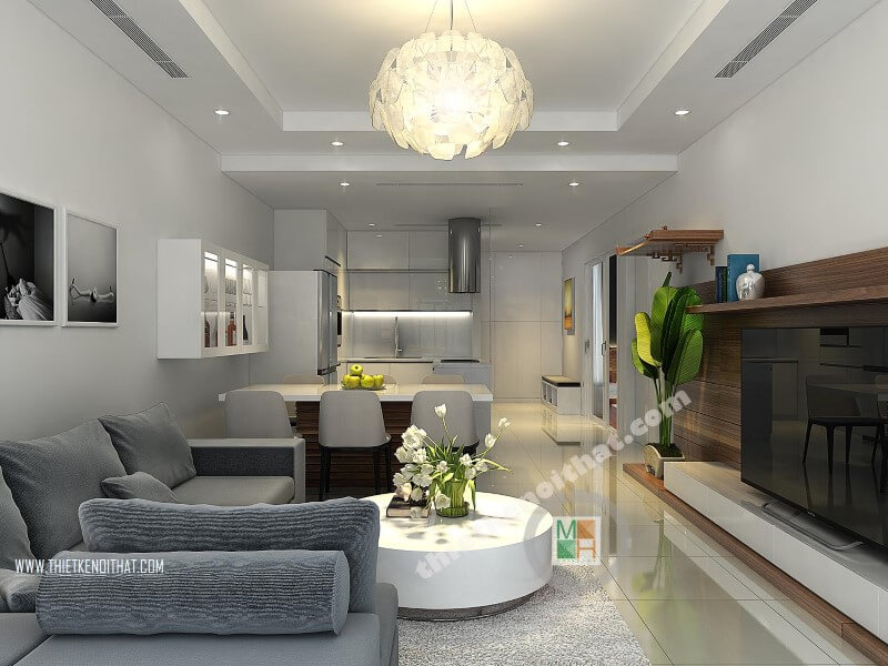 Thiết kế phòng khách độc đáo