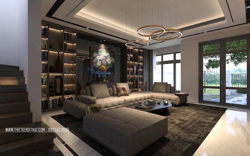 Thiết kế phòng khách độc đáo