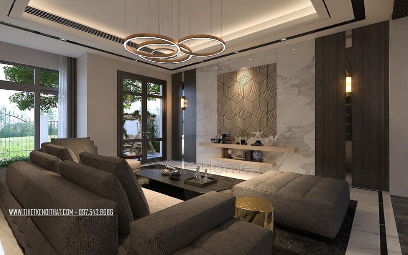 Thiết kế phòng khách độc đáo