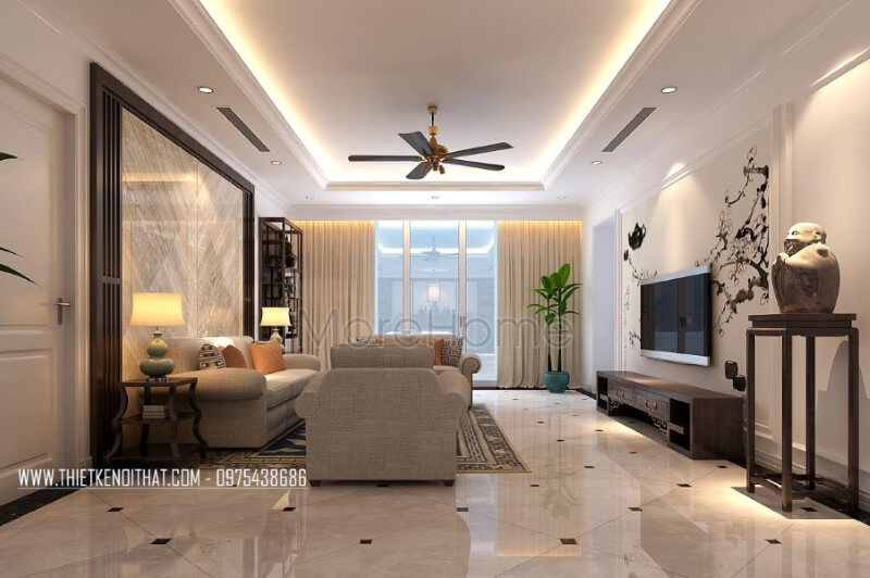 Thiết kế phòng khách độc đáo