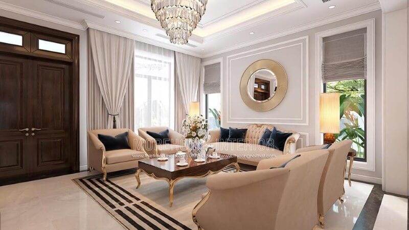 Thiết kế phòng khách độc đáo