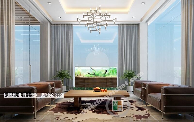 Thiết kế phòng khách độc đáo