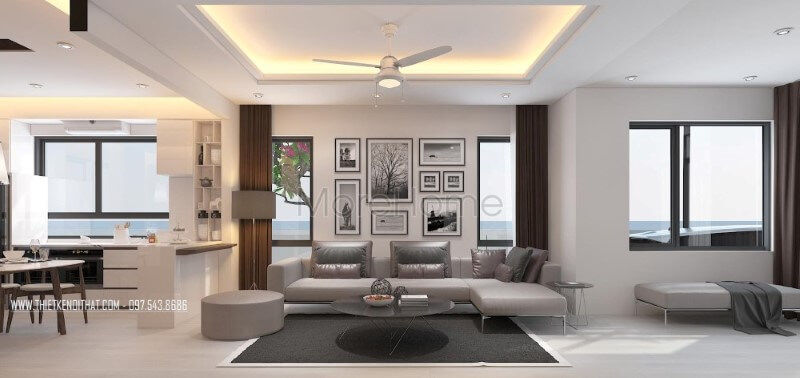 Thiết kế phòng khách độc đáo
