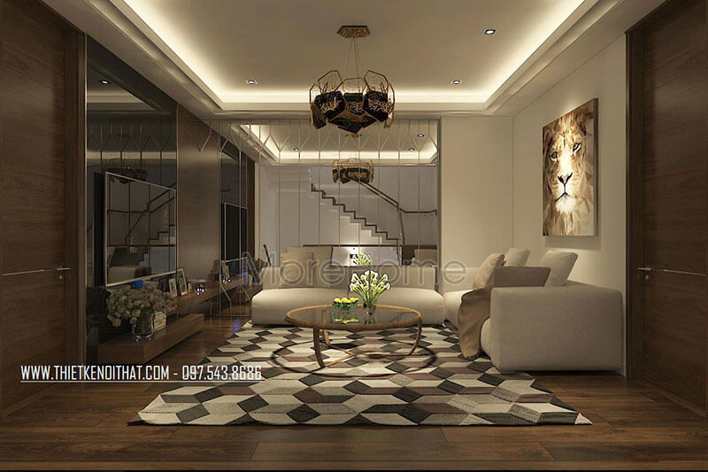 thiết kế phòng khách