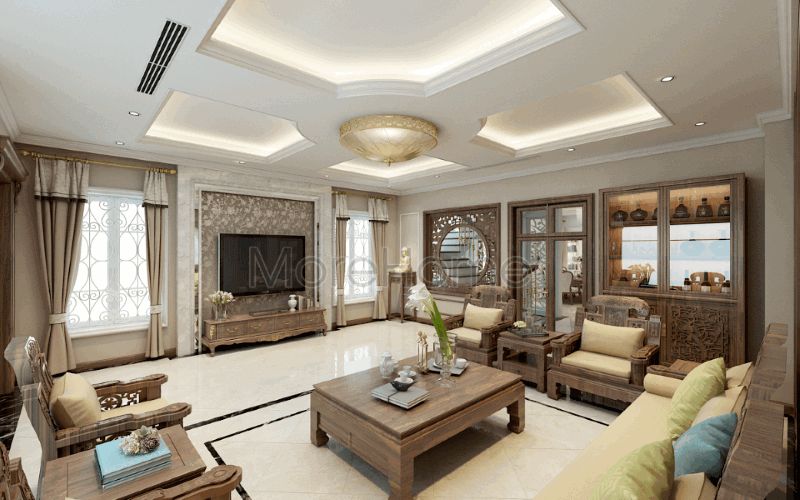 thiết kế phòng khách