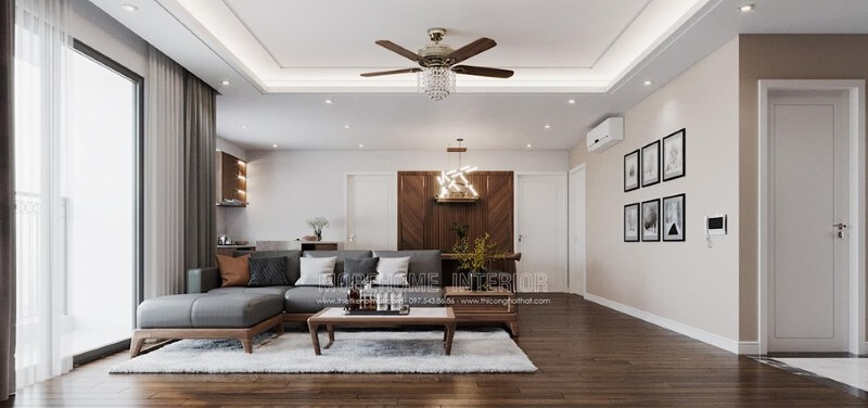 thiết kế nội thất phòng khách
