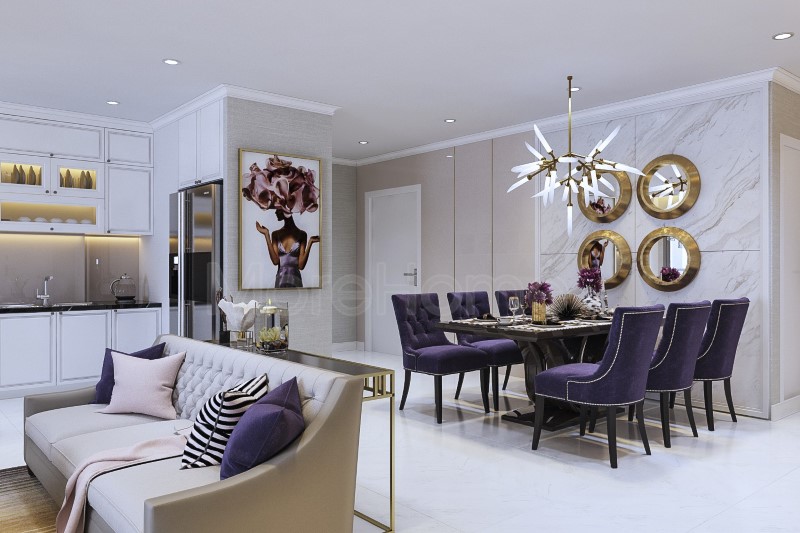 Thiết kế chung cư tân cổ điển