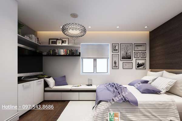 Thiết kế chung cư Rainbow Linh Đàm